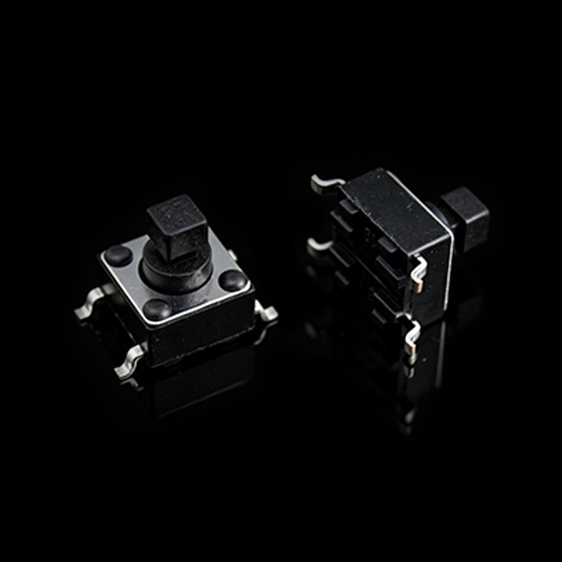 TS-D003615 6*6 사각 모자 SMD 촉각 스위치