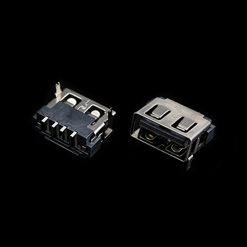 TS-S013128-0223 L=6.3 USB 전면 DIP/후면 SMT 암형 콘센트