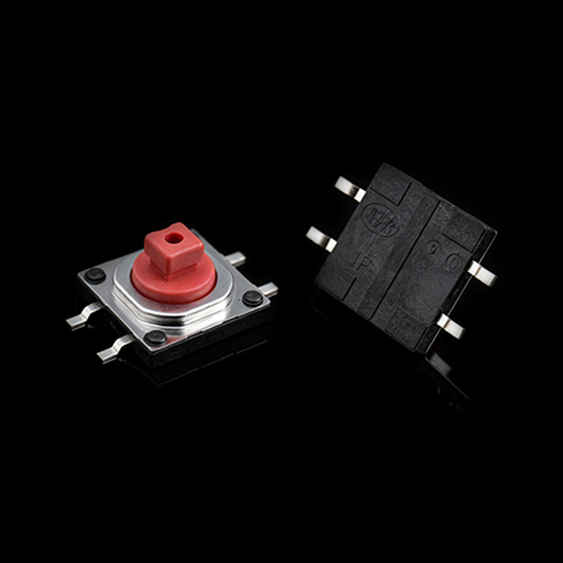 TS-I007005A 12*12 연장 다리 SMD 촉각 스위치