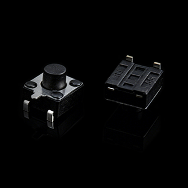 TS-D010066A 4.5*4.5 상단 작동/하단 SMD 촉각 스위치