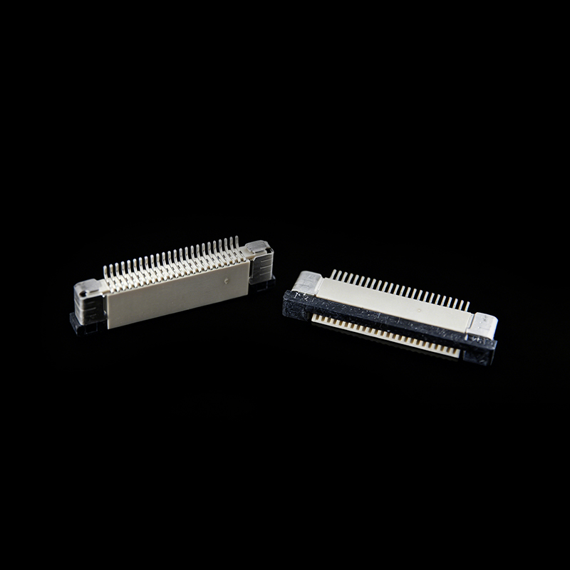 TS-S012067 FPC 0.5mm 피치 수평 풀락(Gen 3) 상단 접촉 케이블 커넥터