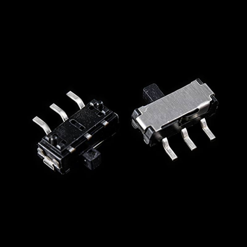 TS-L003032 6핀 수평 단면 SMD 슬라이드 스위치