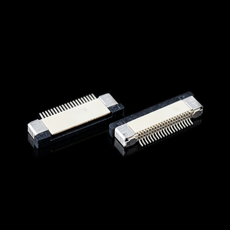 TS-L003120 FPC 0.5mm 피치 수평 풀락(Gen 3) 바닥 접촉 케이블 커넥터