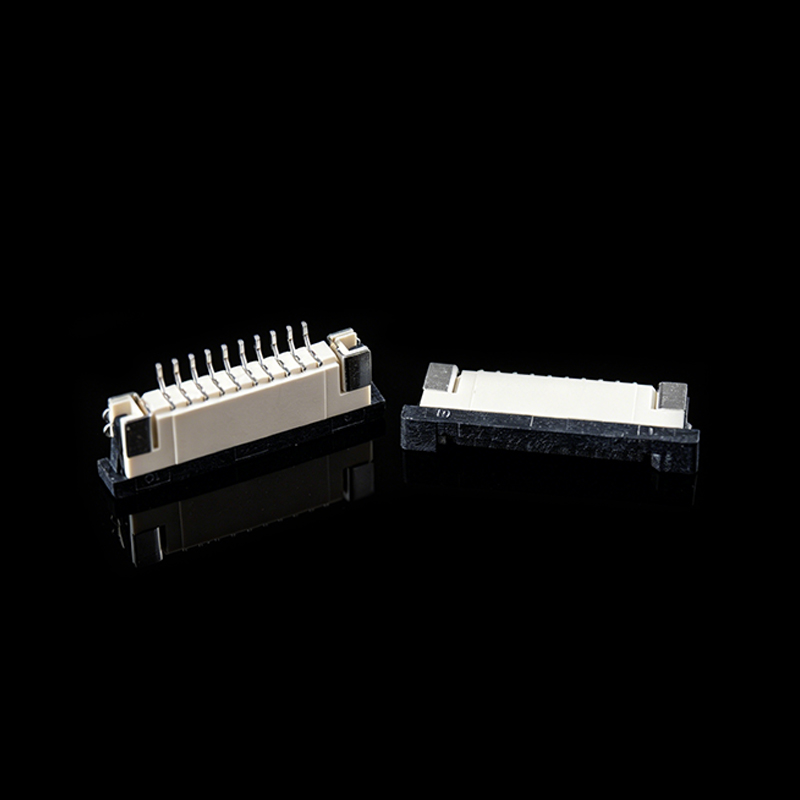 TS-Q003141 FPC 1.0mm 피치 수평 K형 바닥 접촉 케이블 커넥터