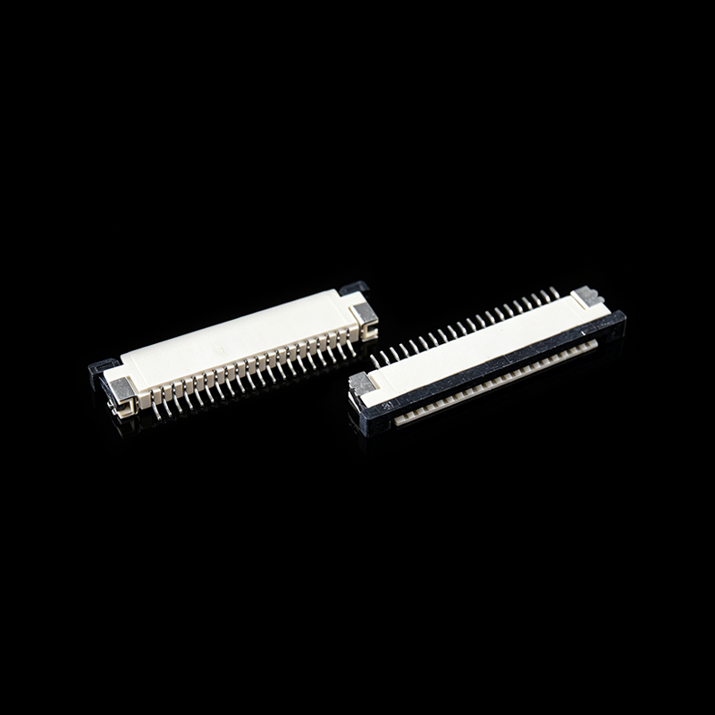 TS-Q024087 FPC 1.0mm 피치 수평 K형 상단 접촉 케이블 커넥터