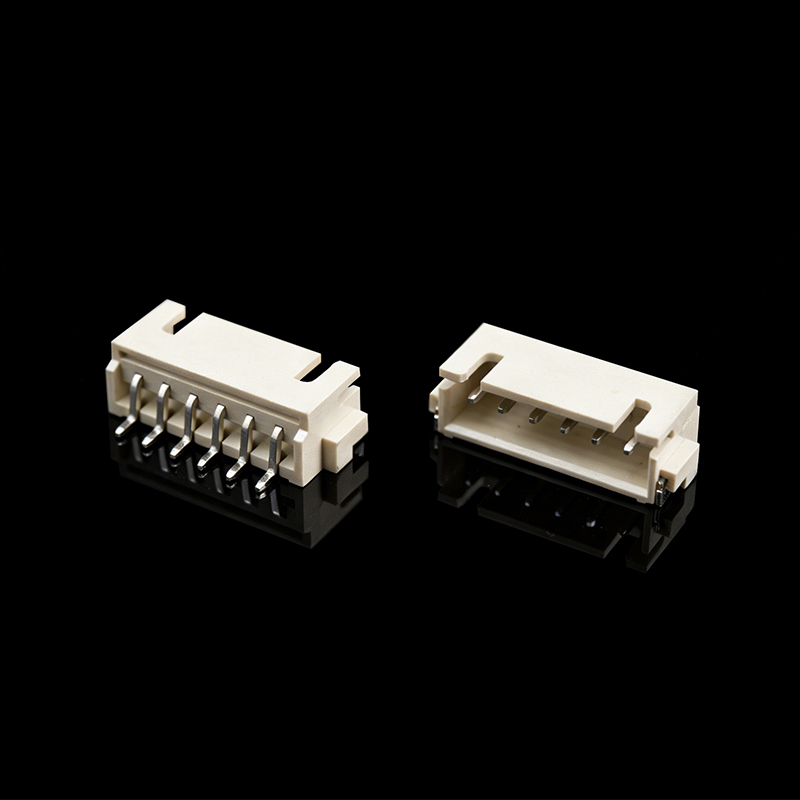 TS-Q007001-184 2.54mm 피치 수평 SMT 핀 헤더